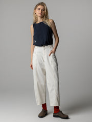 Women's Floral Marine Croft Workwear Barrel Trouser