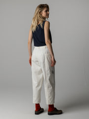 Women's Floral Marine Croft Workwear Barrel Trouser