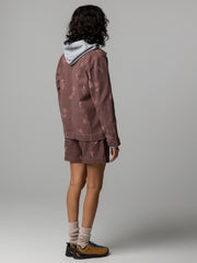 Women's Floral Marine Yarrel Printed Jacket