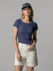 Women's Powes Ribbed T-Shirt