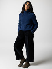 Women's Farne Roll Neck Jumper