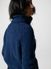 Women's Farne Roll Neck Jumper