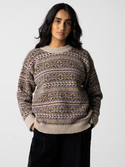 Women's Shetland Fair Isle Jumper