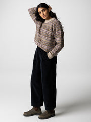 Women's Shetland Fair Isle Jumper