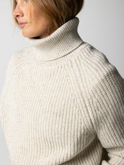 Women's Mora Roll Neck Knit Jumper