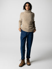 Women's Farne Roll Neck Jumper