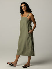 Damen Morva Cami Midikleid