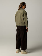 Women's Beau Canvas Zip Up Jacket