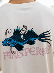 Men's Josh Vyvyan x Finisterre Fish Long Sleeve T-Shirt
