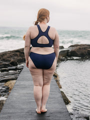 Ailla Wende-Racer-Bikinioberteil für Damen