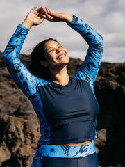 Women's Aurora Long Sleeve Rash Vest