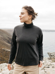 Women's Seeker Merino High Neck T-Shirt