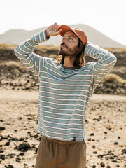 Men's Channel Stripe Long Sleeve T-Shirt