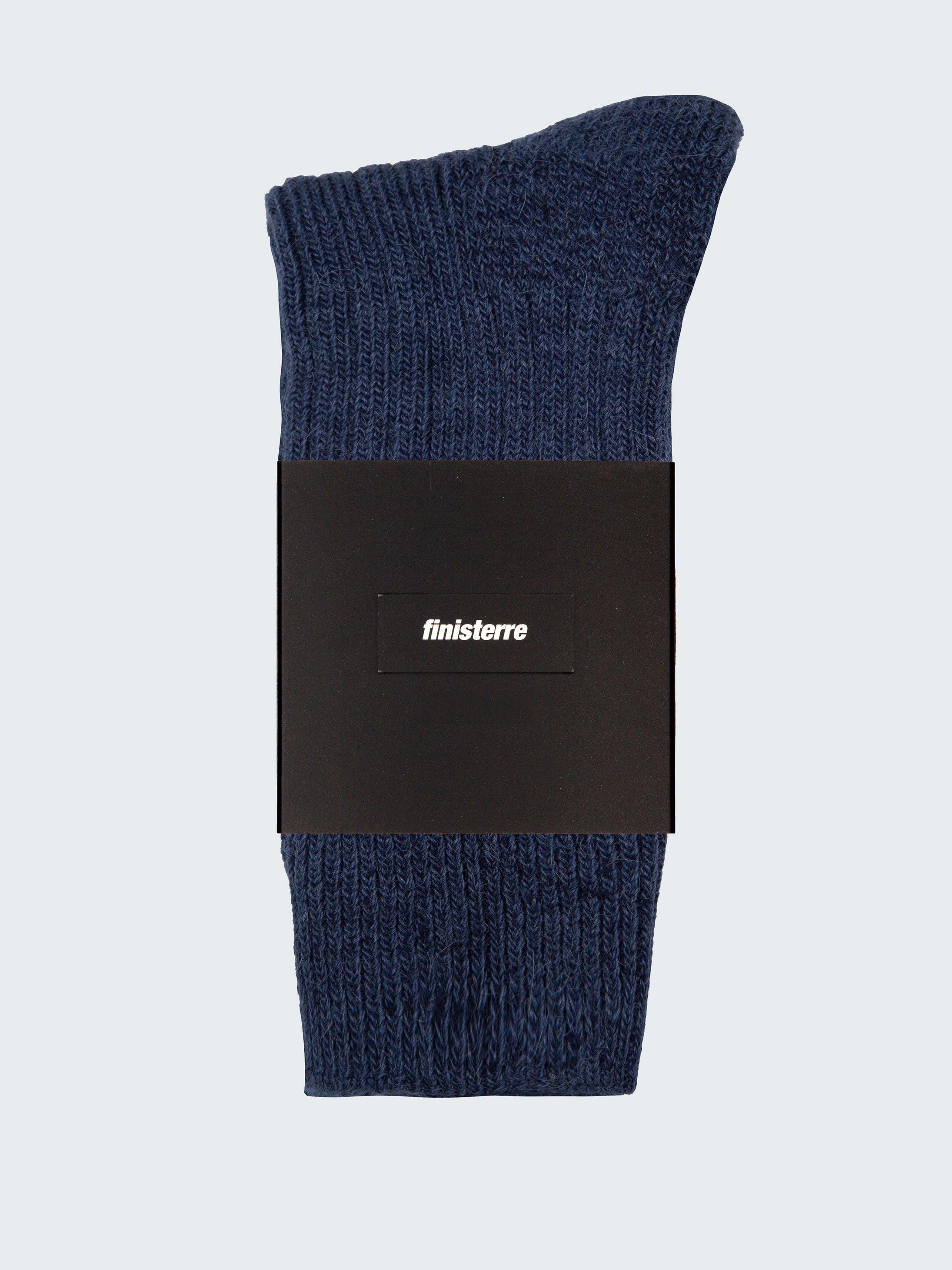 Ribbed Sock in Navy