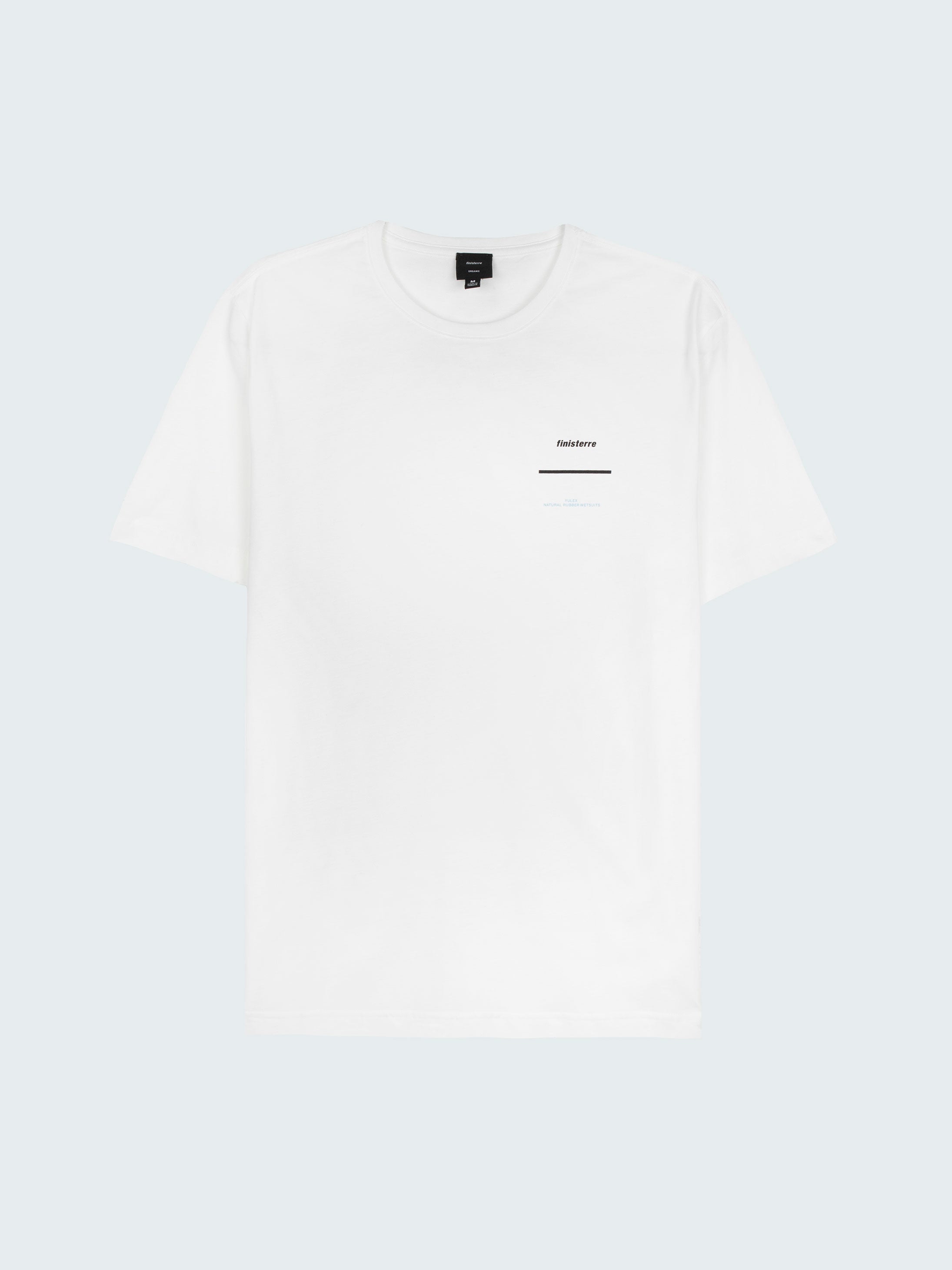 Men's White Horizon Line T-Shirt | Finisterre