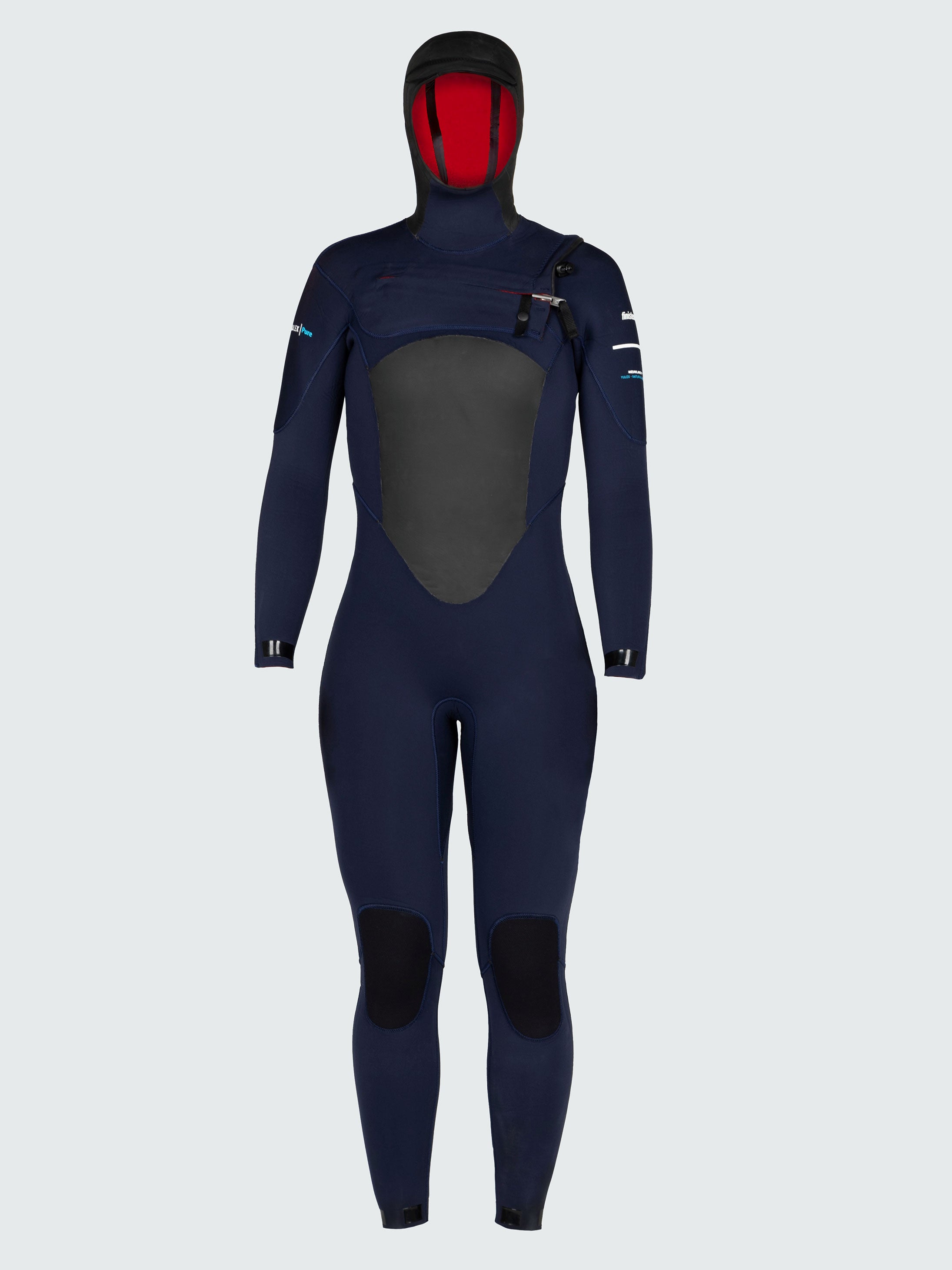 Nieuwland 5.5 4.5mm Yulex® Chest Zip Hooded Wetsuit