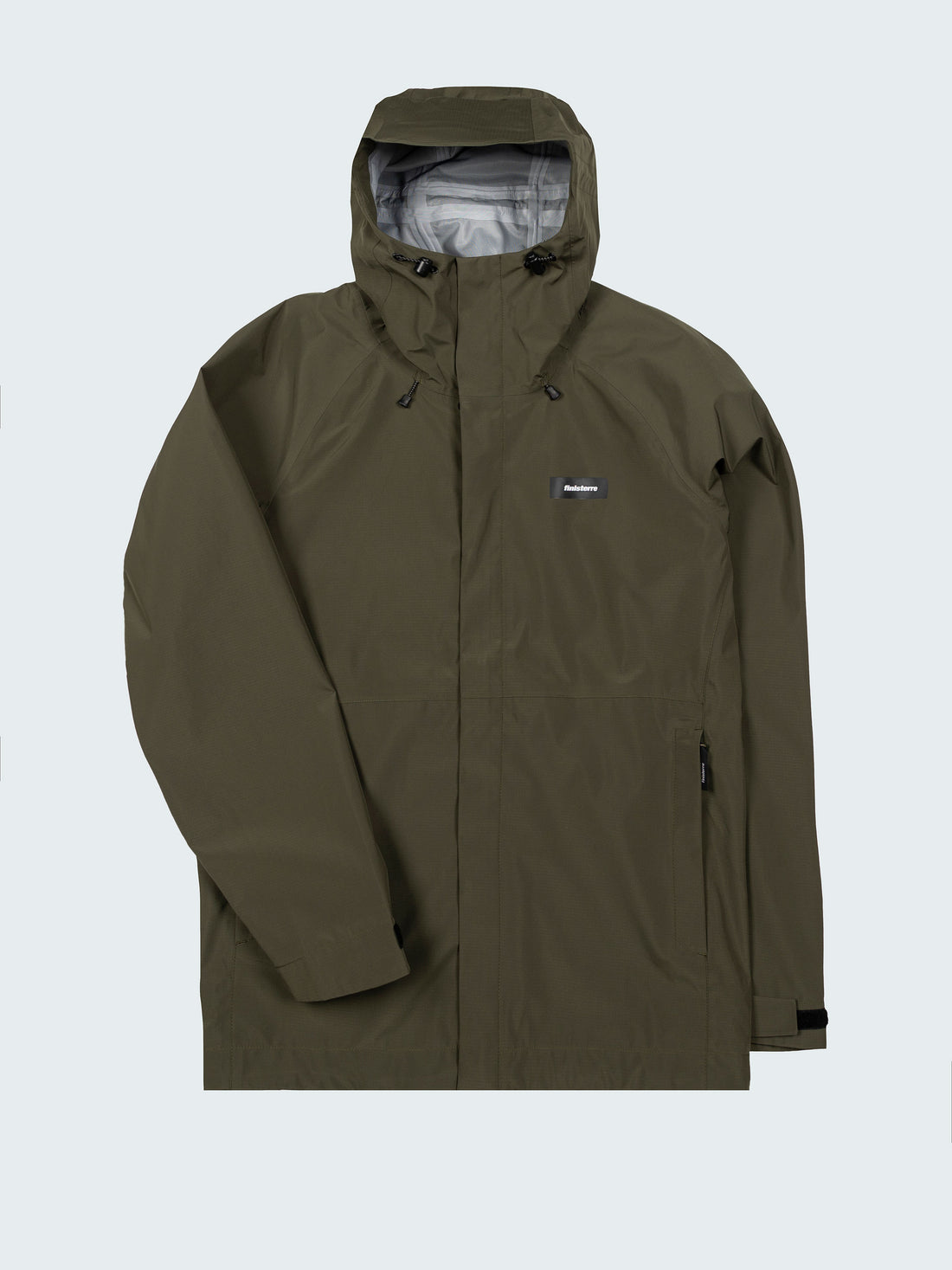 Men's Skybird Waterproof Jacket in Olive Finisterre