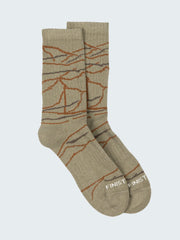 High Tide Pattern Sock