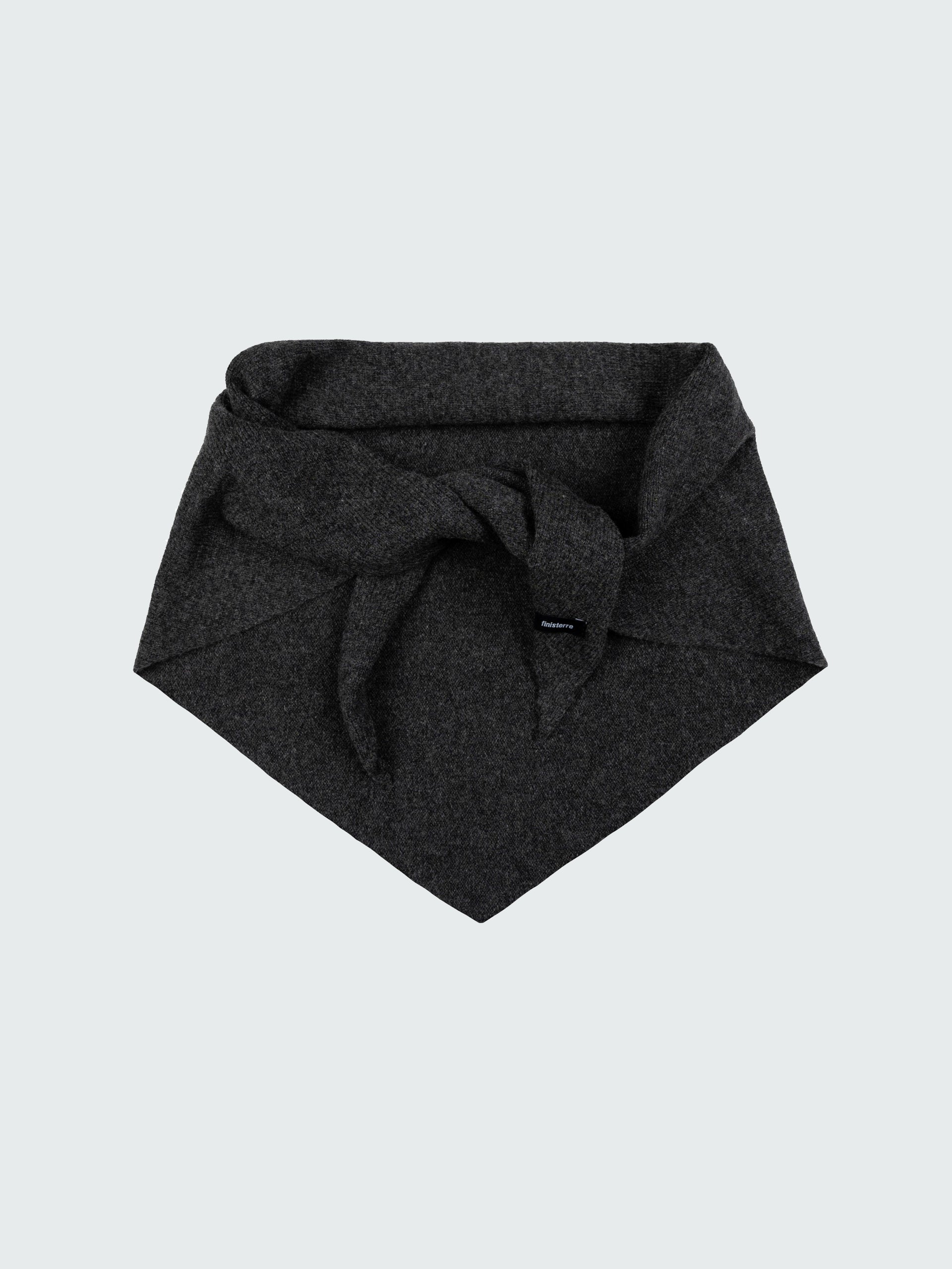 Finisterre Ayr Recycled Wool Scarf — Charcoal