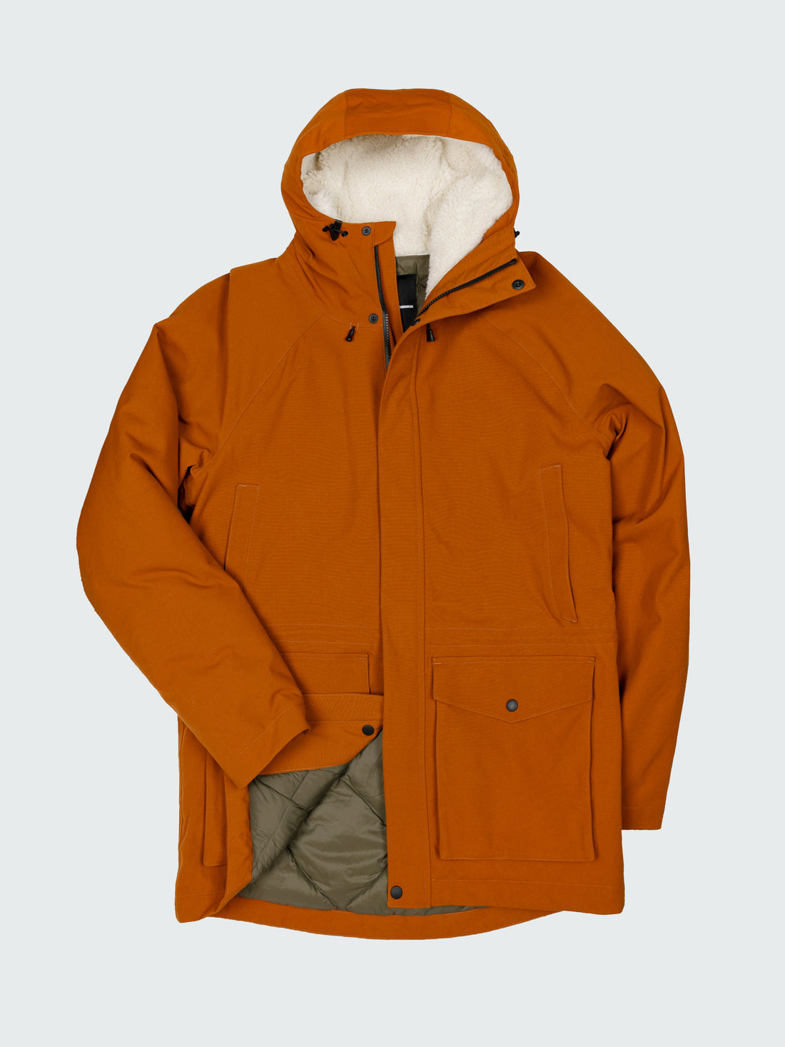 Men's Parka Jacket in Sable Vellus Finisterre