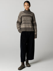 Women's Idless Broken Fair Isle Jumper