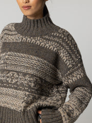 Women's Idless Broken Fair Isle Jumper