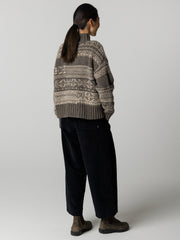Women's Idless Broken Fair Isle Jumper