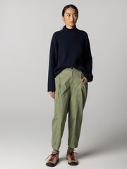 Women's Breakwater High Neck Ribbed Jumper