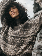 Women's Idless Broken Fair Isle Jumper