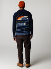 Thrills Not Spills Activist Crew Knit Jumper