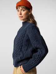 Women's Nova Aran Knit Jumper