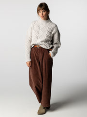 Women's Nova Aran Knit Jumper