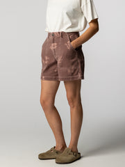 Women's Floral Marine Yarrel Printed Short