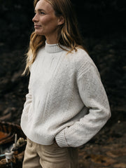 Women's Berneray Cable Crew Jumper