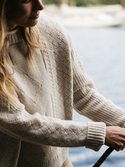 Women's Berneray Cable Crew Sweater