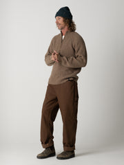 Men's Finisterre Mora 1/4 Zip Knit Jumper