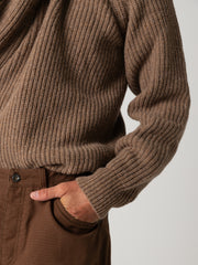 Men's Finisterre Mora 1/4 Zip Knit Jumper