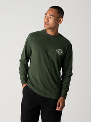 Men's Diamond Logo Long Sleeve T-shirt