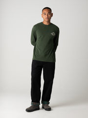 Men's Diamond Logo Long Sleeve T-shirt