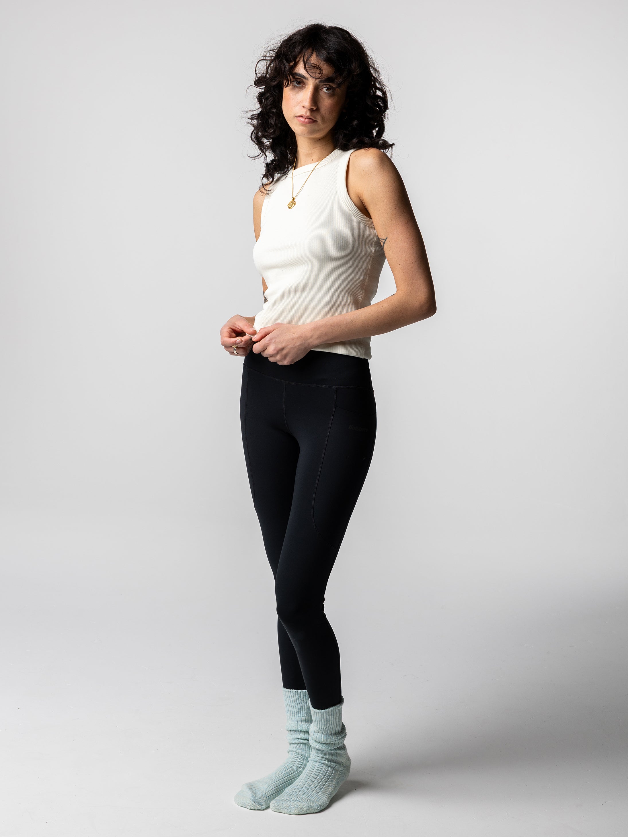 Women's Recycled Legging in Black - Zennor | Finisterre