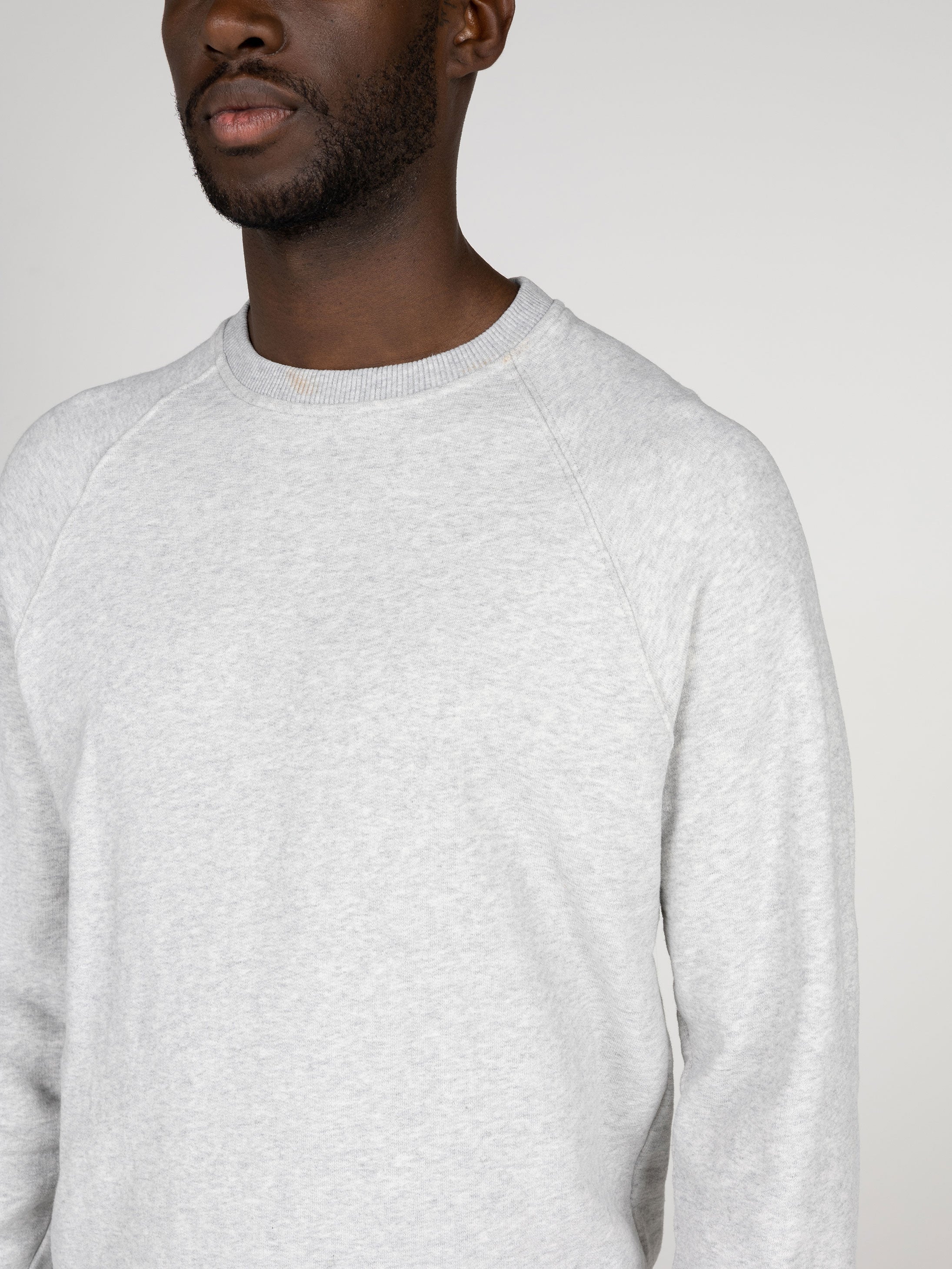 Men's Coho Sweatshirt in Grey Marl | Finisterre