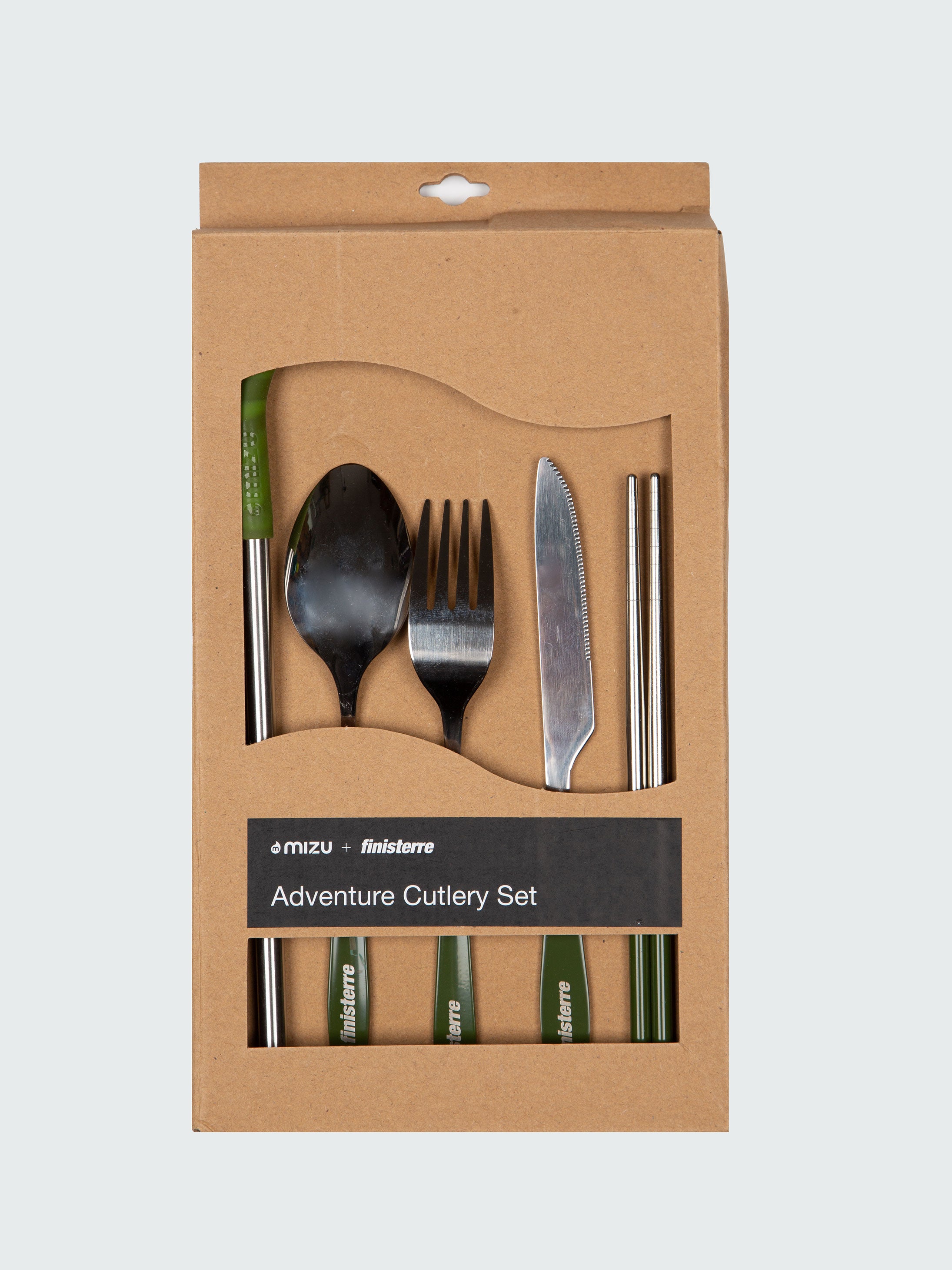 Mizu - Reusable Stainless Steel Cutlery, Neoprene Pouch