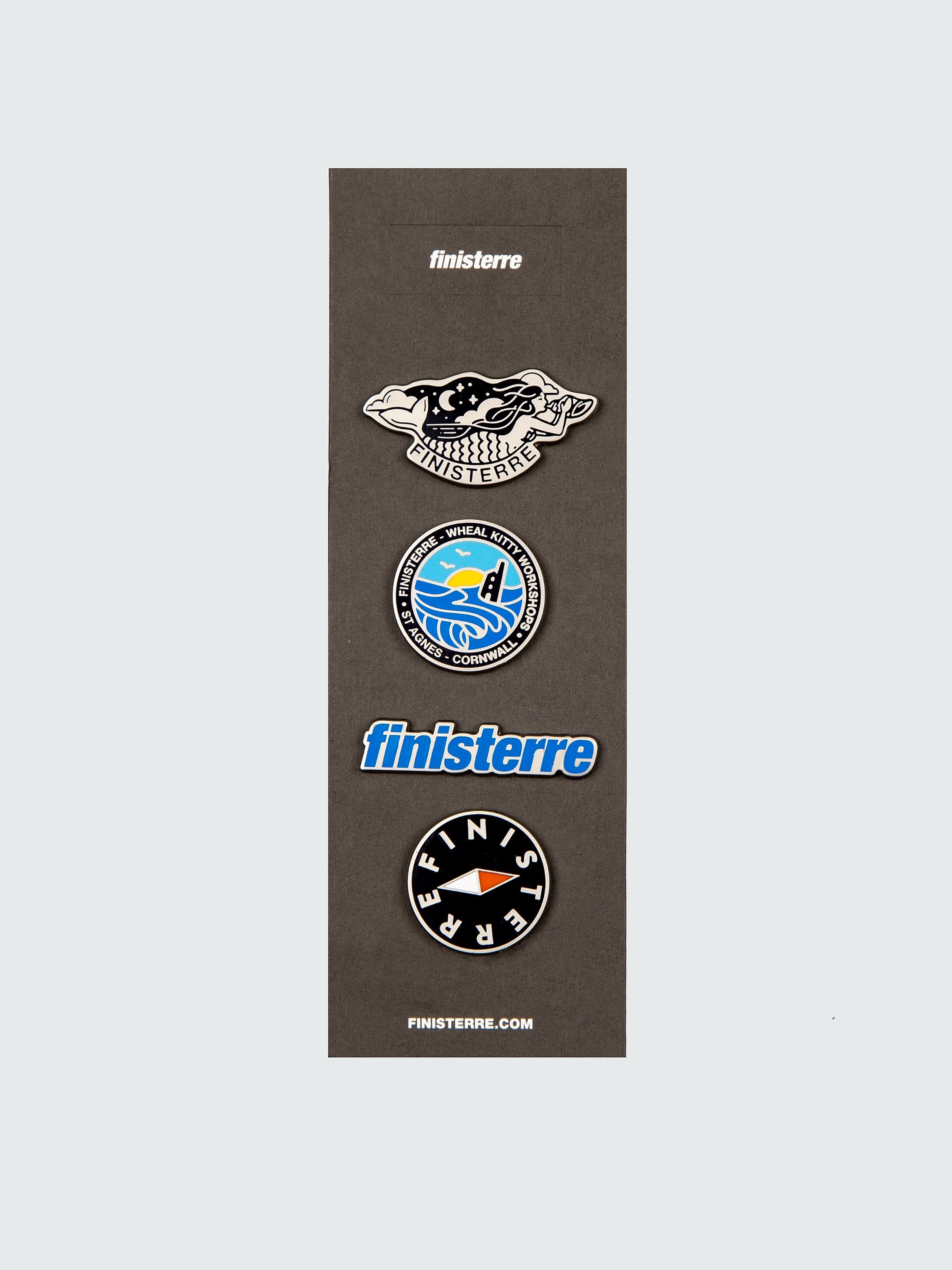 Finisterre Multi Pin Badges